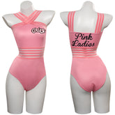 Grease: Rise of the Pink Ladies Damen Sommer Bademode einteiliger originelle Badeanzug